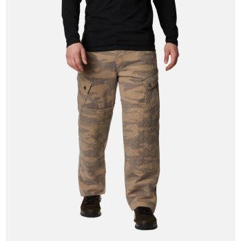 Columbia Broek Heren, Gallatin Bruin Camo, 32LYZIHKB